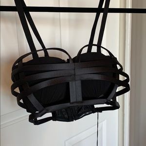 La Perla Bandeau Cage Bra Black Label